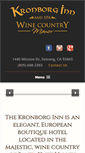 Mobile Screenshot of kronborginn.com